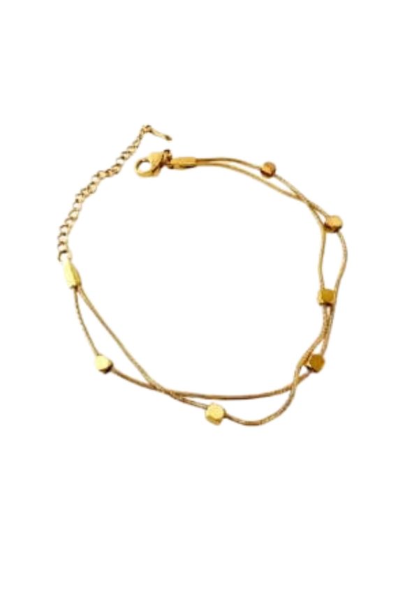 Pulsera Dorado Infinito