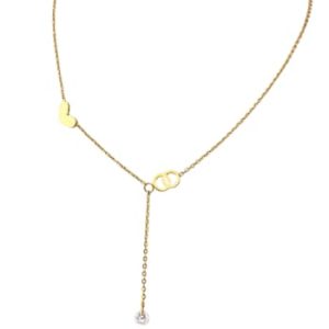 Collar Corazón y Cristal