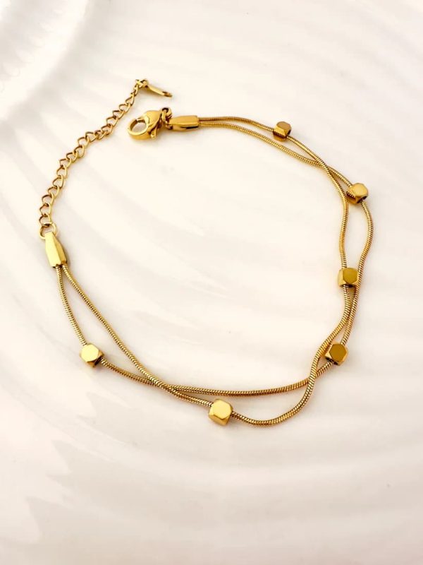 Pulsera Dorado Infinito - Imagen 2